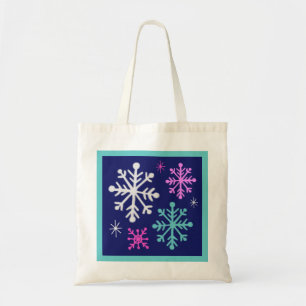 Schneeflocken-Tasche Tragetasche