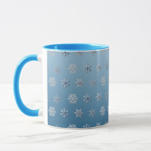 Schneeflocken Tasse (Links)
