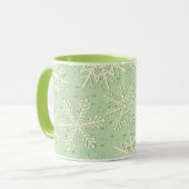 Schneeflocken, Tasse (Vorderseite Links)
