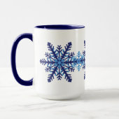 Schneeflocken Tasse (Links)