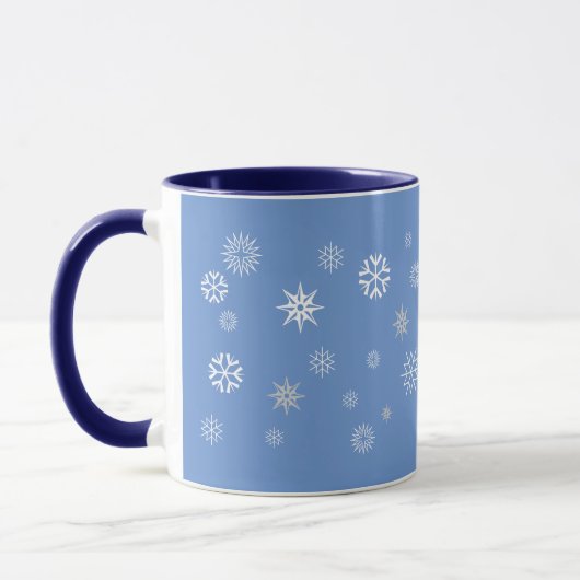 Schneeflocken Tasse (Links)