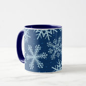 Schneeflocken, Tasse (Vorderseite Links)
