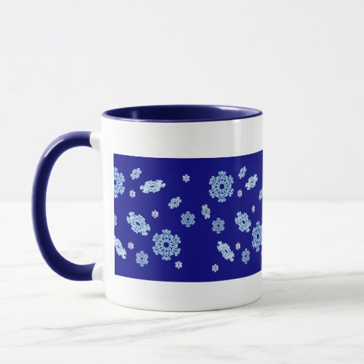 Schneeflocken-Tasse Tasse (Links)