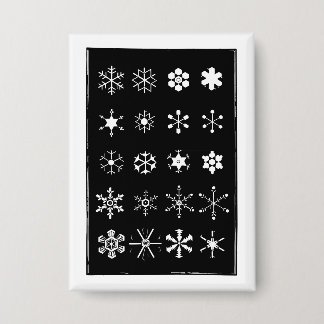 Schneeflocken-Taste Button