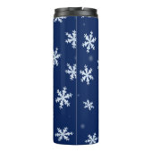 Schneeflocken Thermosbecher (Rückseite)