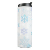 Schneeflocken Thermosbecher (Nach links gedreht)