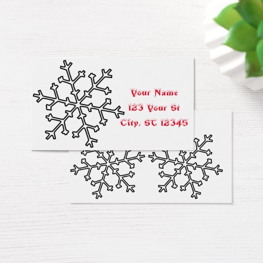 Schneeflocken Thunder_Cove (Schreibtisch)