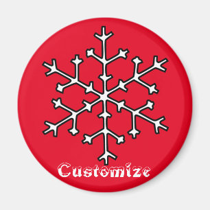 Schneeflocken Thunder_Cove Magnet