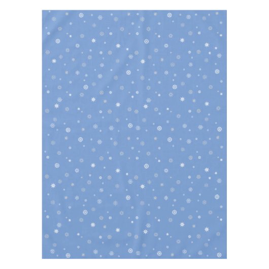 Schneeflocken Tischdecke (Vorderseite)