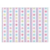 Schneeflocken Tischdecke (Vorderseite (Horizontal))