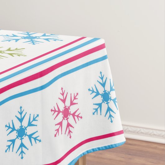 Schneeflocken Tischdecke (Beispiel)