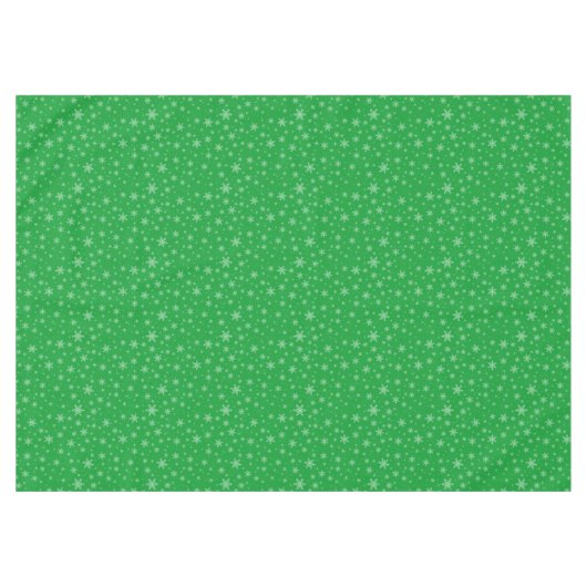 Schneeflocken Tischdecke (Vorderseite (Horizontal))