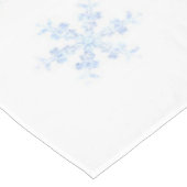 Schneeflocken Tischdecke (Schrägansicht)