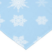 Schneeflocken Tischdecke (Schrägansicht)