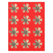 Schneeflocken Tischdecke (Vorderseite)