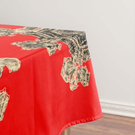 Schneeflocken Tischdecke (Beispiel)