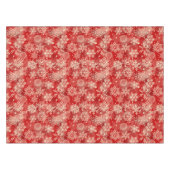 Schneeflocken Tischdecke (Vorderseite (Horizontal))