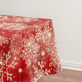 Schneeflocken Tischdecke (Beispiel)