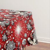 Schneeflocken Tischdecke (Beispiel)