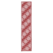 Schneeflocken Tischläufer Medium (Vorderseite)
