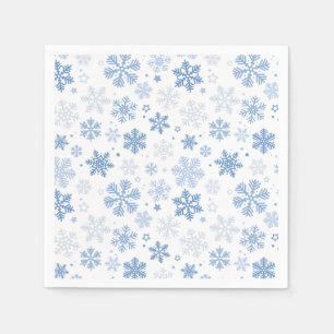 Schneeflocken Trendy Winter Serviette
