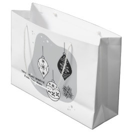 Schneeflocken und Bauernweihen - Weihnachten Große Geschenktüte