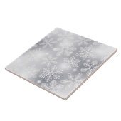 Schneeflocken und Lichter Fliese (Seite)