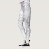 Schneeflocken und Lichter Leggings (Links)