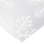 Schneeflocken und Lichter Tischdecke (Schrägansicht)