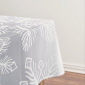 Schneeflocken und Lichter Tischdecke (Beispiel)