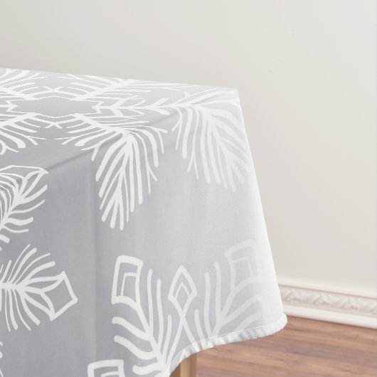 Schneeflocken und Lichter Tischdecke (Beispiel)