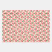 Schneeflocken und Schildkrötentauben Weihnachtsgeb Geschenkpapier Set (Vorderseite 2)