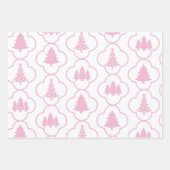 Schneeflocken und Snowmen Geschenkpapier Set (Vorderseite 3)