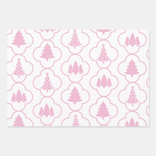 Schneeflocken und Snowmen Geschenkpapier Set (Vorderseite 3)