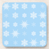 Schneeflocken Untersetzer (Vorderseite)