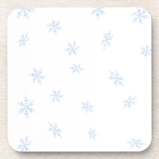 Schneeflocken Untersetzer (Vorderseite)
