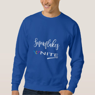 Schneeflocken vereint! Politischer liberaler Wider Sweatshirt