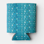 Schneeflocken VII Dosenkühler (Vorderseite)