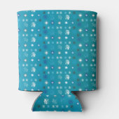 Schneeflocken VII Dosenkühler (Rückseite)