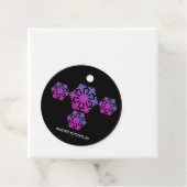 Schneeflocken von Winter's Butterflies Geschenkanhänger (Beispiel)