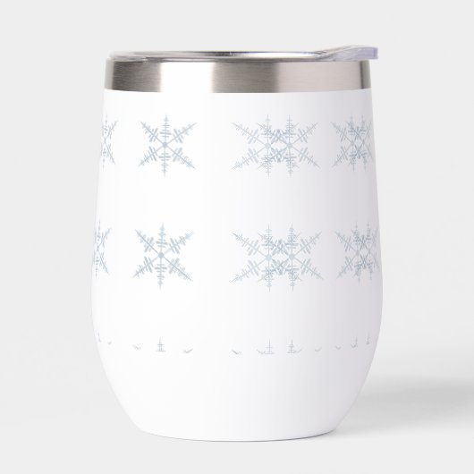 Schneeflocken Wasserflasche (Links)