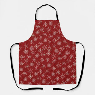 Schneeflocken Weihnachten Schürze