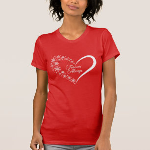 Schneeflocken-Weihnachts-Feiertag-Schneeflocke-Her T-Shirt