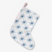 Schneeflocken Weihnachts-Strumpf Kleiner Weihnachtsstrumpf (Vorderansicht (hängend))