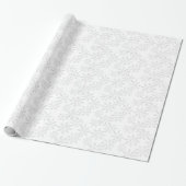 Schneeflocken Weihnachts-Weihnachtsdruckpapier Geschenkpapier (Ungerollt)