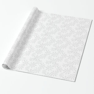 Schneeflocken Weihnachts-Weihnachtsdruckpapier Geschenkpapier