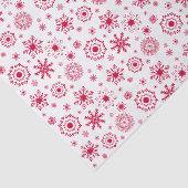 Schneeflocken Weihnachtsgeschenk Tissue Seidenpapier (Ausschnitt)