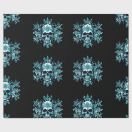 Schneeflocken-Weihnachtspapier Geschenkpapier