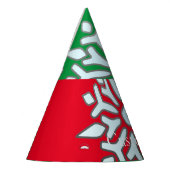 Schneeflocken Weihnachtsschmuck Thunder_Cove Partyhütchen (Links)