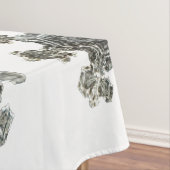 Schneeflocken Weiße Tablette Tischdecke (Beispiel)